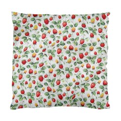 Strawberry Pattern Standard Cushion Case (two Sides) by Valentinaart