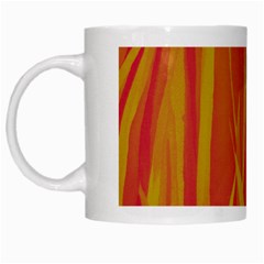 Pattern White Mugs