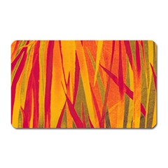 Pattern Magnet (rectangular) by Valentinaart