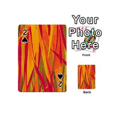 Pattern Playing Cards 54 (mini)  by Valentinaart