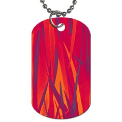 Pattern Dog Tag (two Sides) by Valentinaart