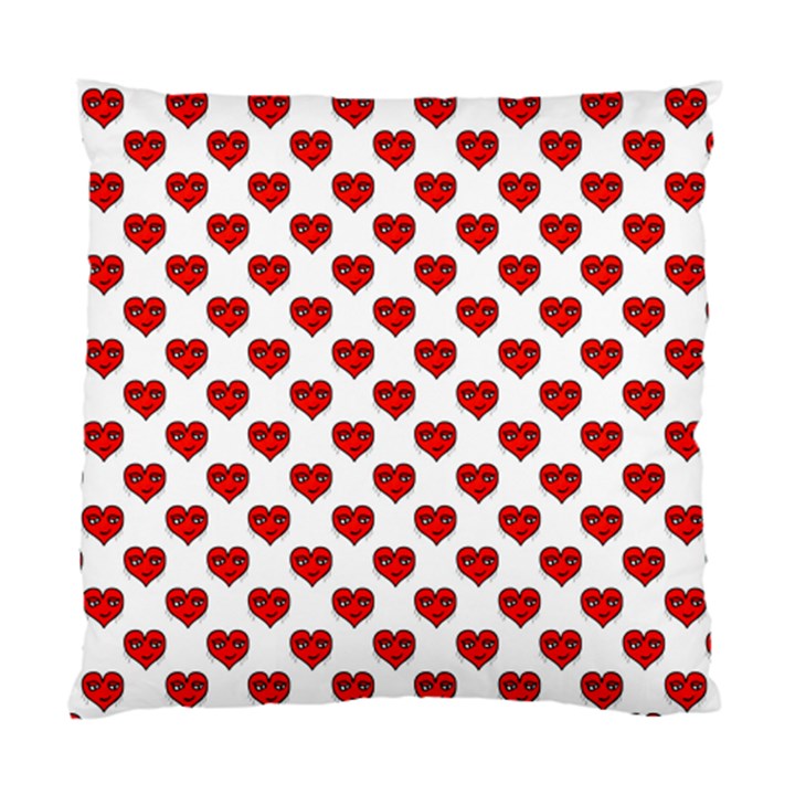 Emoji Heart Shape Drawing Pattern Standard Cushion Case (Two Sides)