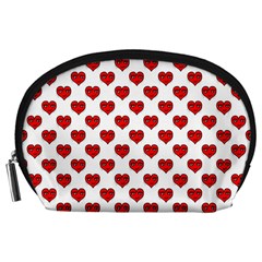 Emoji Heart Character Drawing  Accessory Pouches (large)  by dflcprints