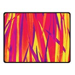 Pattern Double Sided Fleece Blanket (Small)  45 x34  Blanket Back