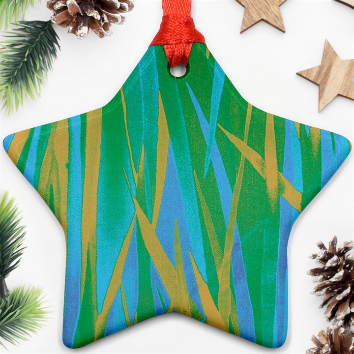 Pattern Star Ornament (Two Sides)