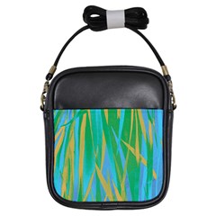 Pattern Girls Sling Bags