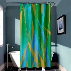 Pattern Shower Curtain 36  X 72  (stall)  by Valentinaart