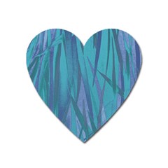 Pattern Heart Magnet by Valentinaart