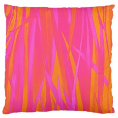 Pattern Large Flano Cushion Case (one Side) by Valentinaart