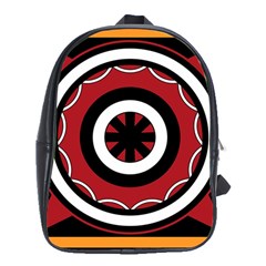 Toraja Pattern Pa barre Allo School Bags (XL) 