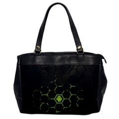 Green Android Honeycomb  Office Handbags