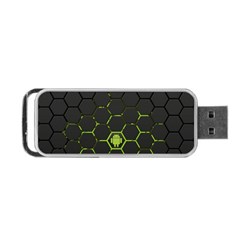 Green Android Honeycomb  Portable USB Flash (One Side)