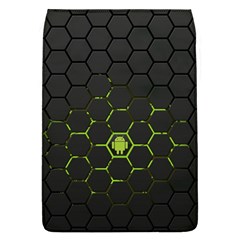 Green Android Honeycomb  Flap Covers (L) 