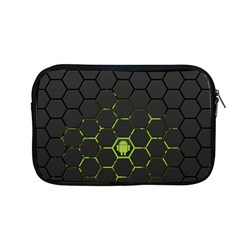 Green Android Honeycomb  Apple MacBook Pro 13  Zipper Case