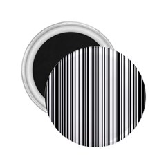 Barcode Pattern 2.25  Magnets