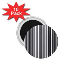 Barcode Pattern 1.75  Magnets (10 pack) 