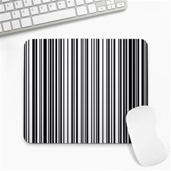 Barcode Pattern Large Mousepads