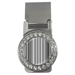 Barcode Pattern Money Clips (CZ) 