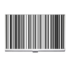 Barcode Pattern Business Card Holders