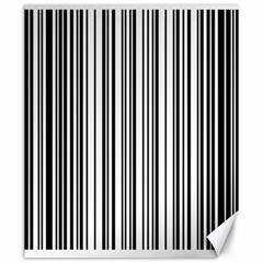 Barcode Pattern Canvas 20  x 24  