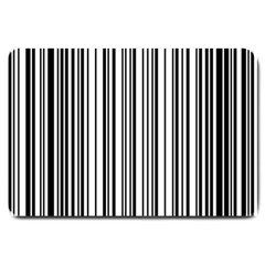 Barcode Pattern Large Doormat 