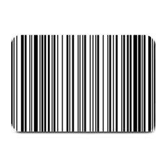 Barcode Pattern Plate Mats