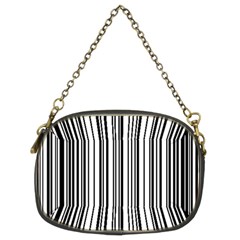 Barcode Pattern Chain Purses (Two Sides) 