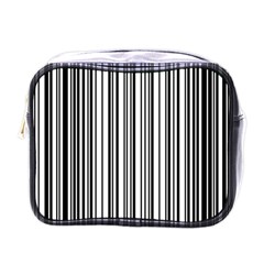 Barcode Pattern Mini Toiletries Bags