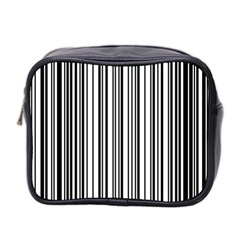 Barcode Pattern Mini Toiletries Bag 2-Side