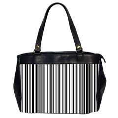 Barcode Pattern Office Handbags (2 Sides) 