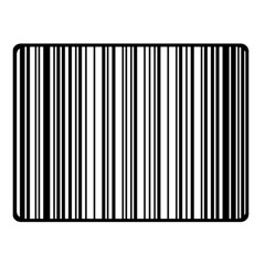 Barcode Pattern Fleece Blanket (Small)