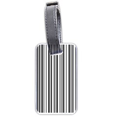 Barcode Pattern Luggage Tags (Two Sides)