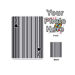 Barcode Pattern Playing Cards 54 (Mini) 