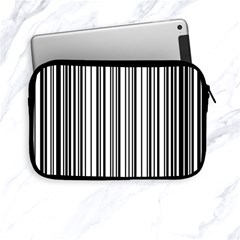 Barcode Pattern Apple iPad Mini Zipper Cases