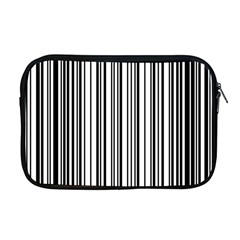 Barcode Pattern Apple MacBook Pro 17  Zipper Case