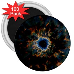 Crazy Giant Galaxy Nebula 3  Magnets (100 pack)