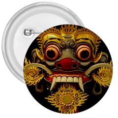 Bali Mask 3  Buttons