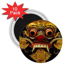 Bali Mask 2.25  Magnets (10 pack) 