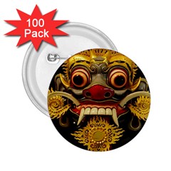 Bali Mask 2.25  Buttons (100 pack) 