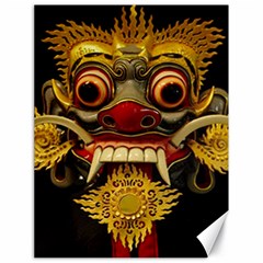 Bali Mask Canvas 18  x 24  