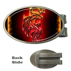 Dragon Fire Money Clips (Oval) 