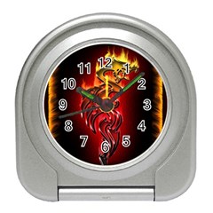 Dragon Fire Travel Alarm Clocks