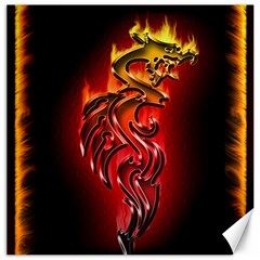 Dragon Fire Canvas 20  x 20  