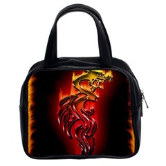 Dragon Fire Classic Handbags (2 Sides)