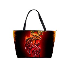 Dragon Fire Shoulder Handbags