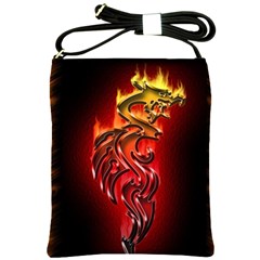 Dragon Fire Shoulder Sling Bags