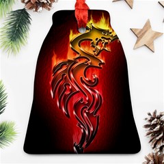 Dragon Fire Bell Ornament (Two Sides)