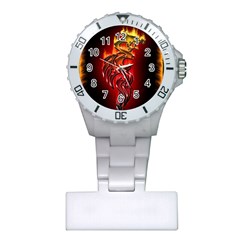 Dragon Fire Plastic Nurses Watch