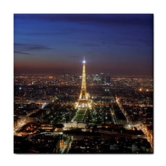 Paris At Night Tile Coasters