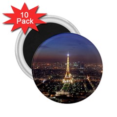 Paris At Night 2.25  Magnets (10 pack) 